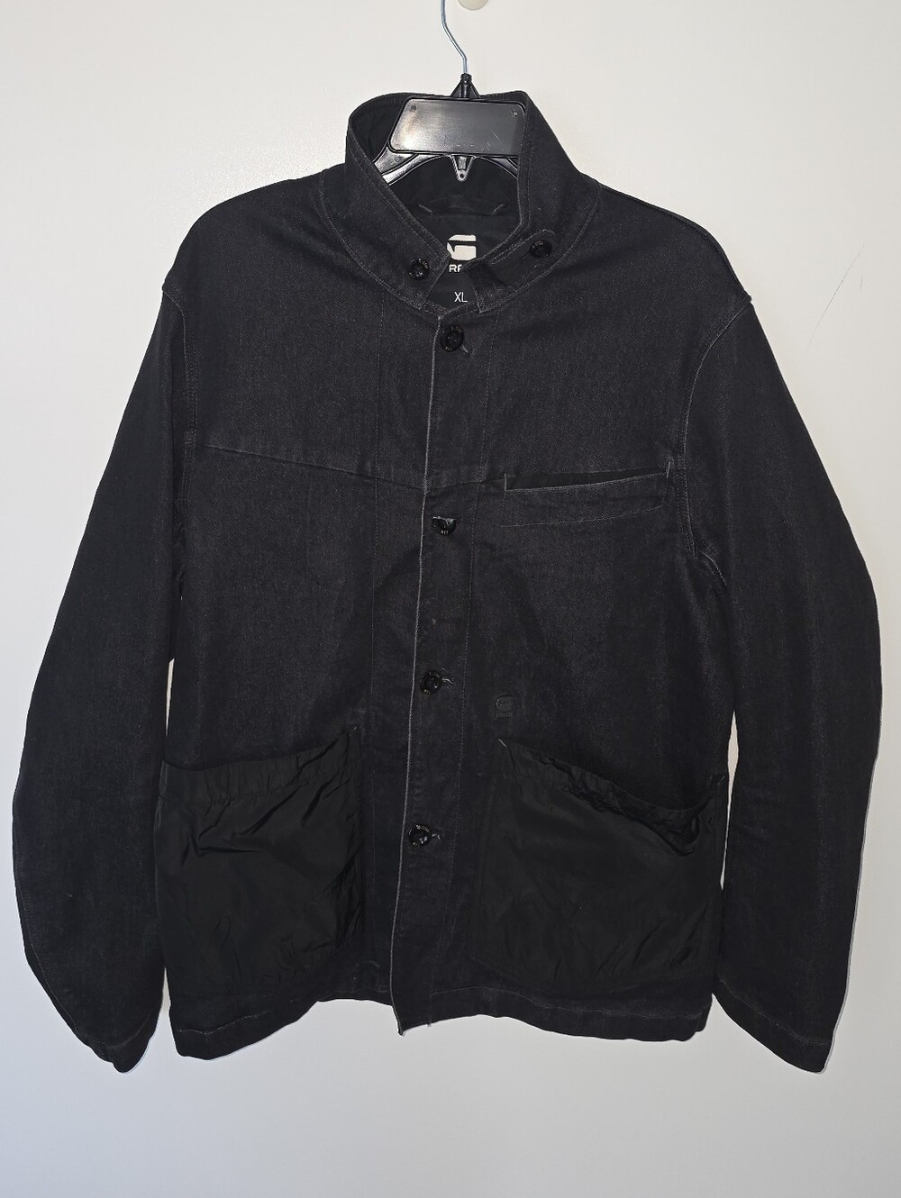 G-Star Raw Bronson Blazer Denim Jacket Black Men's Size XL D02992-8352-89